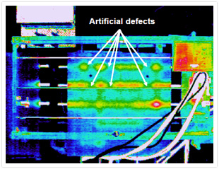 A Sample of infrared thermograph detection