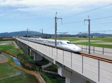 The Kyushu Shinkansen, Kagoshima Route, Tamanatsuru Bridge