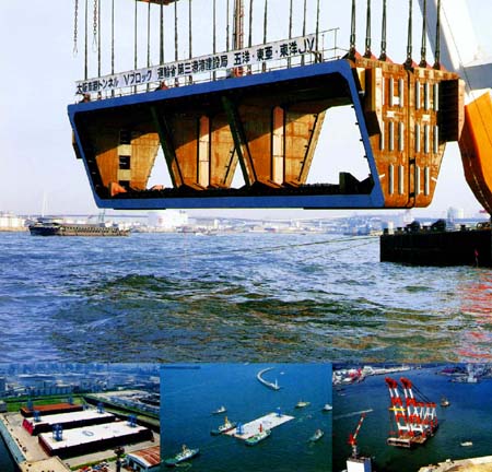 Osaka Port Nanko Immersed-Tube Tunnel