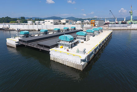 Construction of the Slag Shipment Berth for Nippon Steel & Sumitomo Metal Corporation