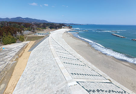 Nakajima Area Coastal Disaster Recovery Work