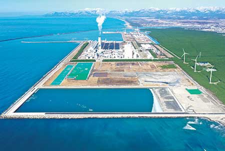 Noshiro Port No.2 Coal-ash Disposal Site (Bottom water-shielding work)