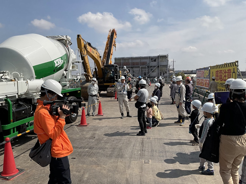 現場見学会(はたらくくるま見学会)の開催